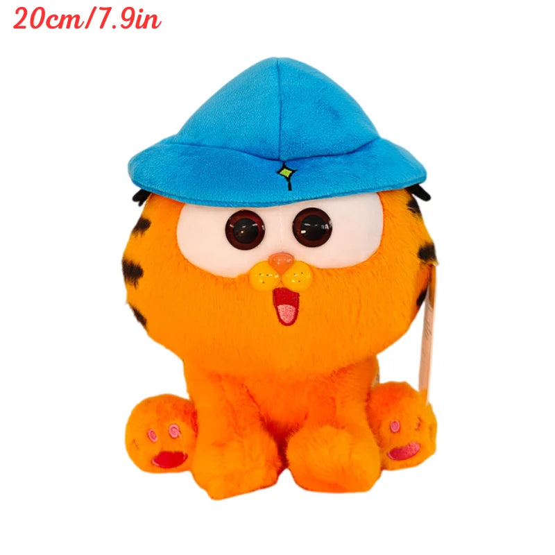 Original Garfield Family Kawaii Plush Toys Cute Anime Garfield Cat Odie Stuffed Animals Plushies Peluche Dolls Birthday Gift Kid