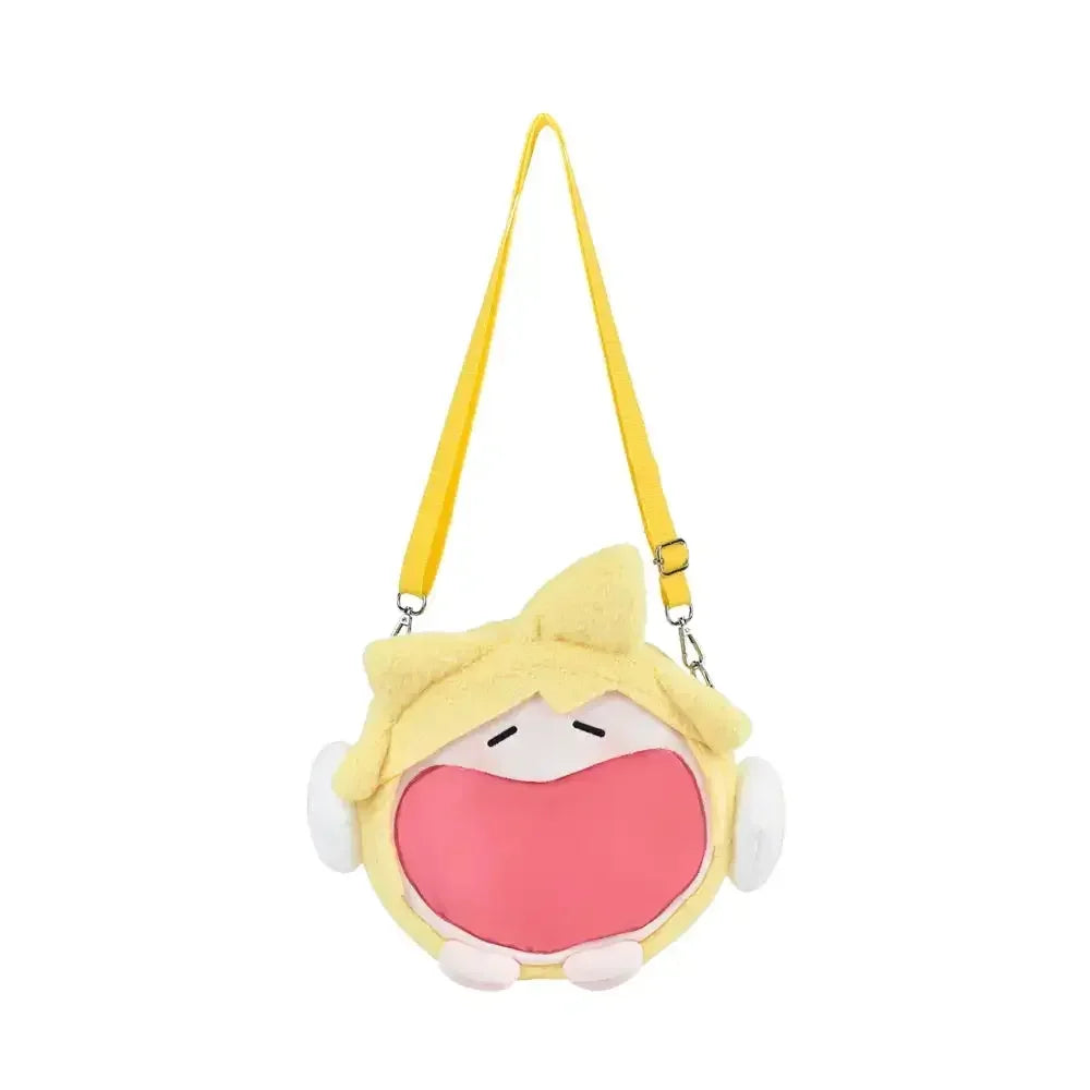 Hatsunemiku Kagamine Rin Kagamine Len Plush Shoulder Bag Painful Packet Bemoe Original Kawaii Cosplay Plush Backpack Girls Gifts