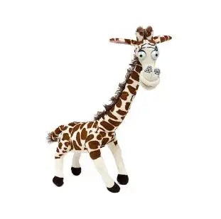 Madagascar Plush Penguin Animals Toys,Lion Alex Zebra Marty Giraffe Melman Hippopotamus Gloria Pelucia Brinquedo Juguete 20-30cm