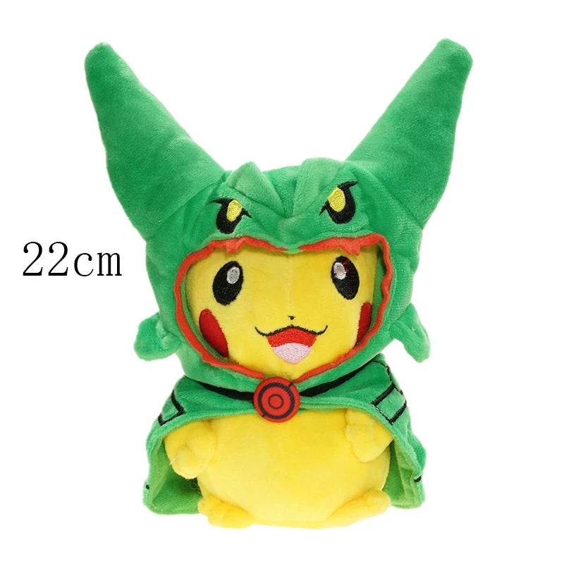 Pokemon Pikachu Plush Toy Servine Sprigatito Meowscarada Turtwig Torterra Chikorita  Flygon Rayquaza Stuffed Doll Toy Hobby Gift