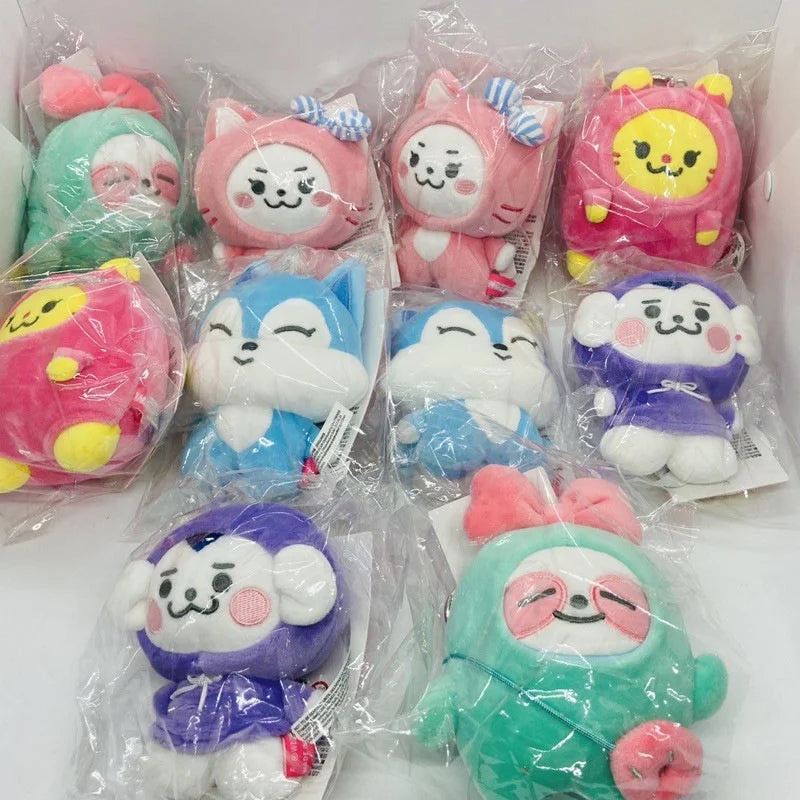 KPOPWDZY Plush Doll 20cm Kawaii Korean KPOP  Plush Toy Yuna Lia Yeji RyuJin ChaerYeong Dolls Fans Children Gift