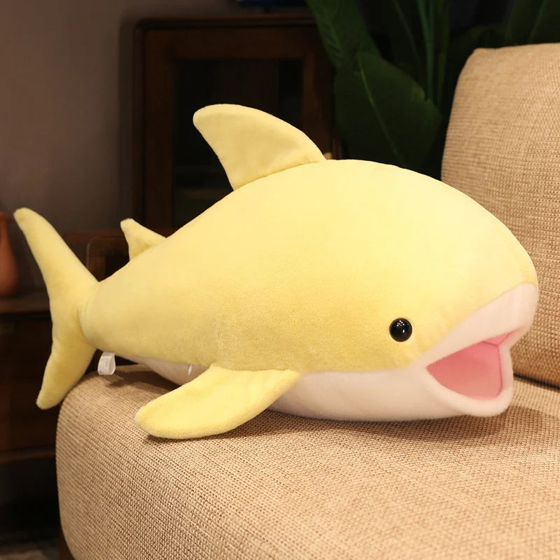 55-120cm Giant Killer Whale Plush Doll Pillow Soft Orcinus orca Black White Whale Fish Plush Toy Stuffed Shark Baby Toys Gift