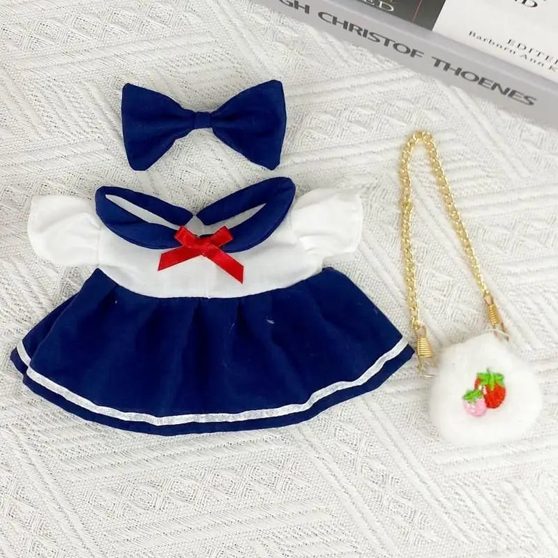 For Nommi clothes/ 20cm cotton doll outfit Baby Princess Skirt Doll Clothes