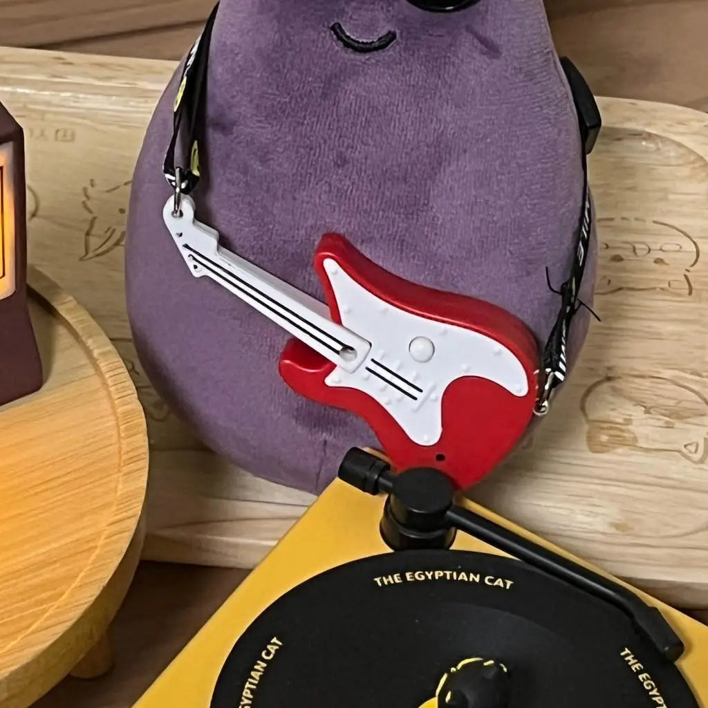 For Jellycat 17cm eggplant sunglasses guitar rock wear baby clothes accessories eggplant total summer travel match