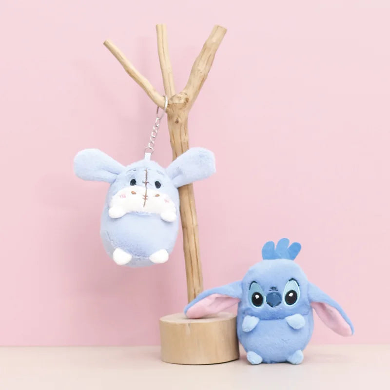 Disney Stitch Doll Plush Toys Anime Tigger Donkey Winnie The Pooh Doll Cute Cartoon Disney Plush Toy Girls Gift Pendant Doll