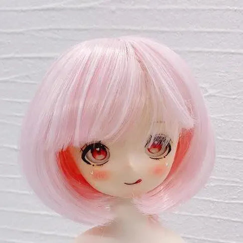 Doll Wig High Temperature Fibre Durable BJD Hair for Playing of upset duck for labubu doll Decoration