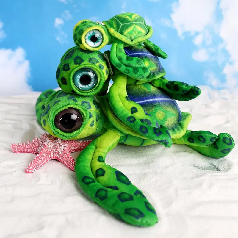 17cm/25cm Plush Simulation Tortoise Toy Cute Turtle Doll Plush Pillow Stuffed Cushion for Friends Birthday Gift