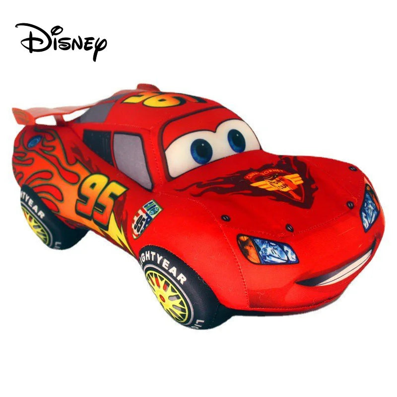 2024 New 17/25/35cm Disney Car Toy Lightning Mcqueen Plush Toy Cute Cartoon Car Plush Toy Boys And Girls Birthday Gift