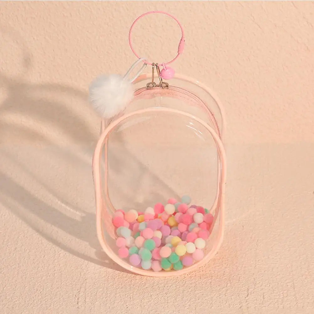 18cm PVC Storage Keychain Bag Organizer Box Doll Bag for Popmart for labubu doll(no doll) #467187