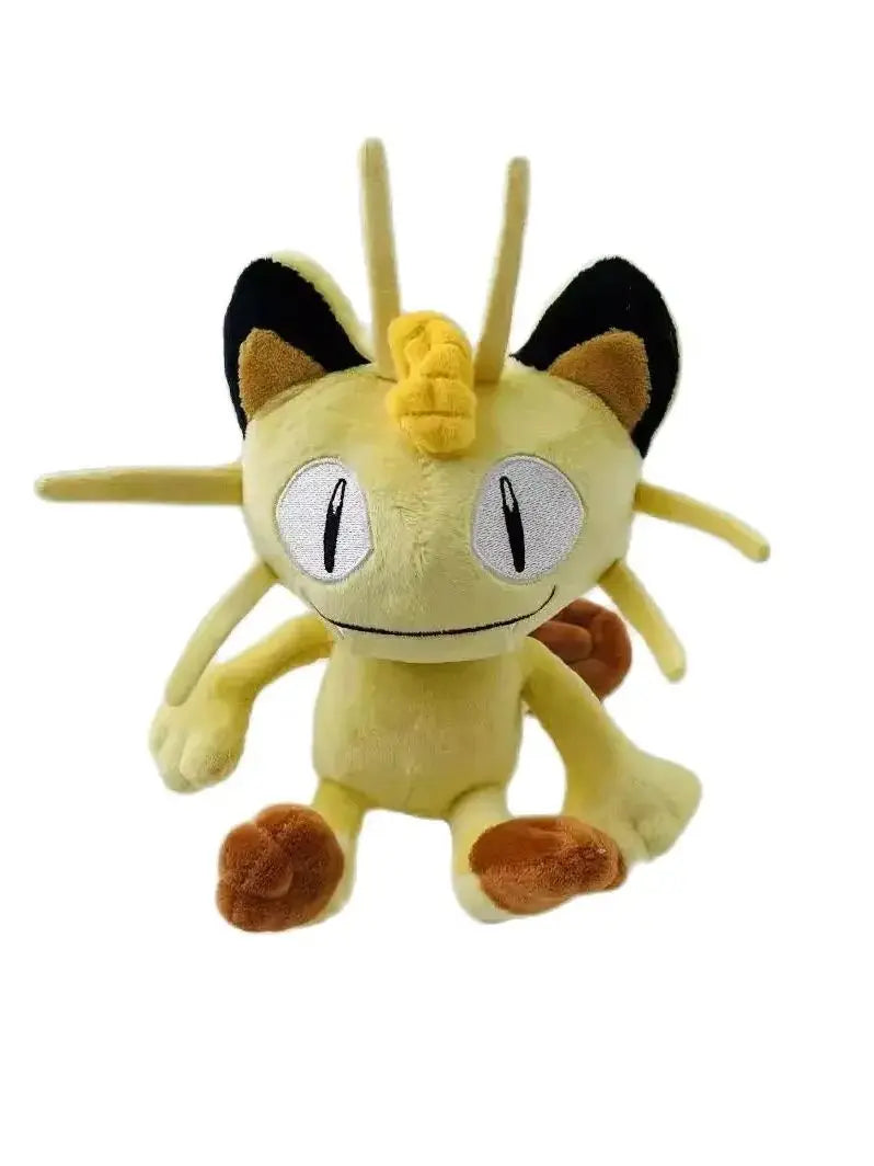 POKEMON 20cm Meow Cat Rocket Team Pocket Monster Plush Toy Children's Plush Doll Holiday Gift Valentine's Birthday Gift