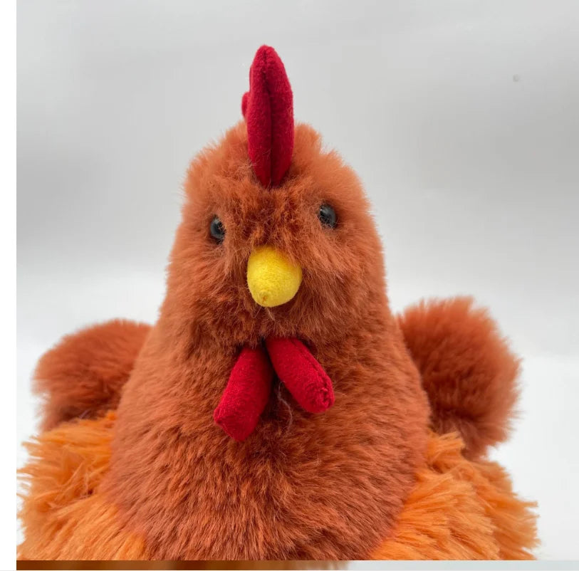 New Simulation Hen Plush Jeycat  Rooster Doll Toy  CeileChckn Creative Plush Children's Gift