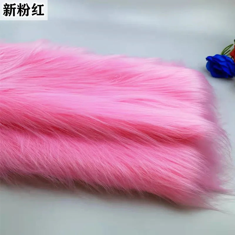 35Colours 12cm Imitation Plush Fur Fabric For DIY Photo Props chair decorative background Plush mat animal toy doll fabric