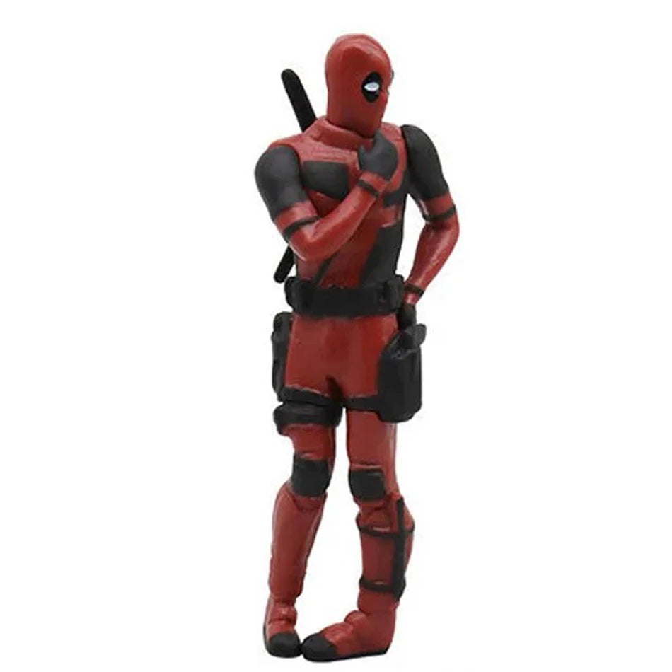 Deadpool & Wolverine Figure Deadpool 3 Figure Cool Cute Movie Figure Toy Doll Model Plush Decoration For Kid Birthday Gifts