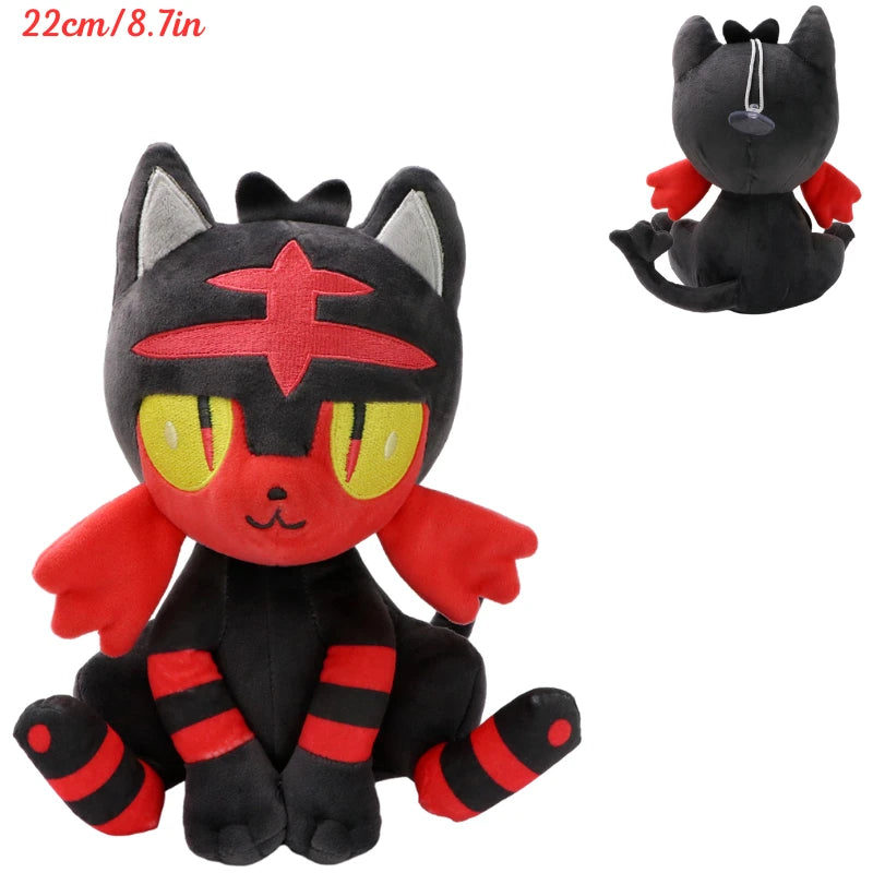 Pokemon Sprigatito Gengar Riolu Gyarados Dragonair Soft Plush Toys Anime Kyogre Pansage Pansear Togetic Peluche Dolls Gifts Kids