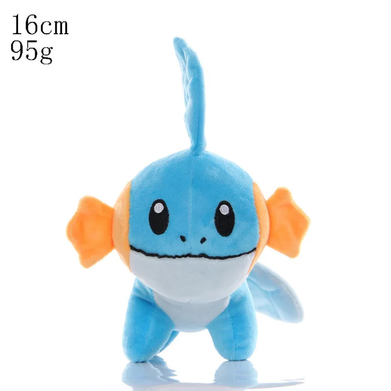 New Style Pokemon Plush Pikachu Toys Charizard Greninja Dragonair Gyarados Lapras Stuffed Doll Spheal Pachirisu Plushies Gift