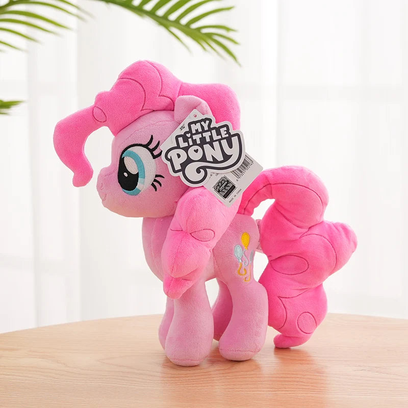 30cm Miniso My Little Pony Toy Stuffed Plush Doll Pinkie Pie Rainbow Dash Movie&TV Unicorn Toys Friendship Is Magic Girl Gift