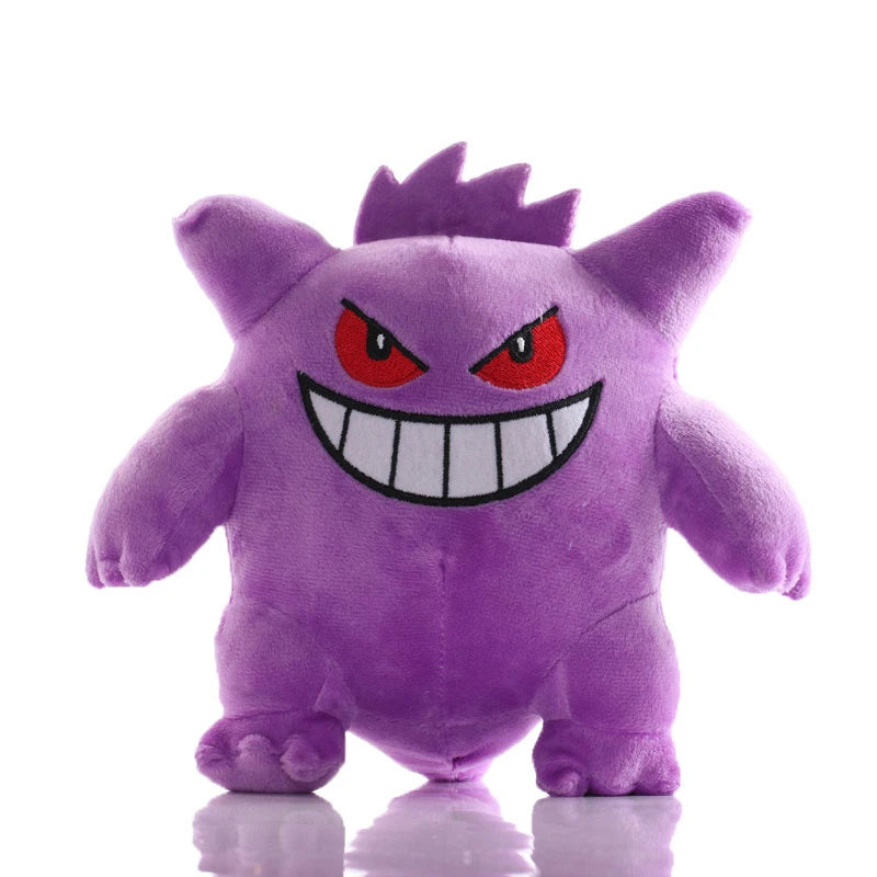 20cm Kawaii Pokemon Gengar Plush Toy Haunter Butterfree Pikachu Stuffed Doll Umbreon Ivysaur Gastly Plushie Kids Gift Room Decor