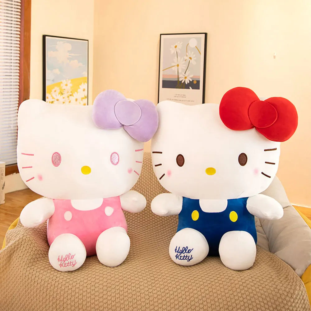 30cm kawaii Sanrio Plush Toy Cute Hello Kitty Doll Plushies Toys Home Decoration Room Pillow Lovely KT Children Birthday Gift