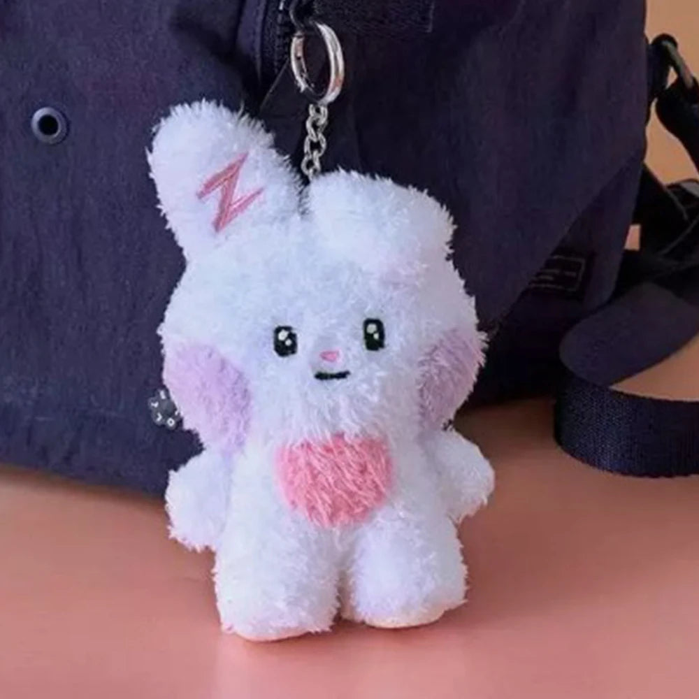 Kpop ZB1 Doll 17CM Filling PP Cotton Soft Short Plush Toy ZERONI Cartoon Cute Dog Cat Rabbit Doll Keychain ZEROBASEONE Fans Gift