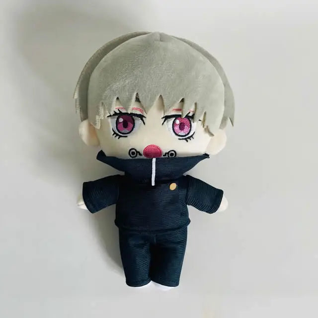 New Gojo Saturo Geto Suguru Jujutsu Kaisen Cosplay Plush Cute Soft Collection Props 21cm