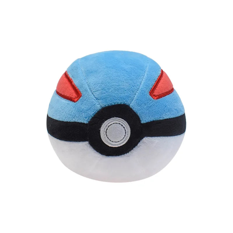 Pokeball Plush Master Ball Poke Ball Great Ball Beast Ball Dusk Ball Hisuian Ultra Ball Toys for Children Kids Christmas Gift