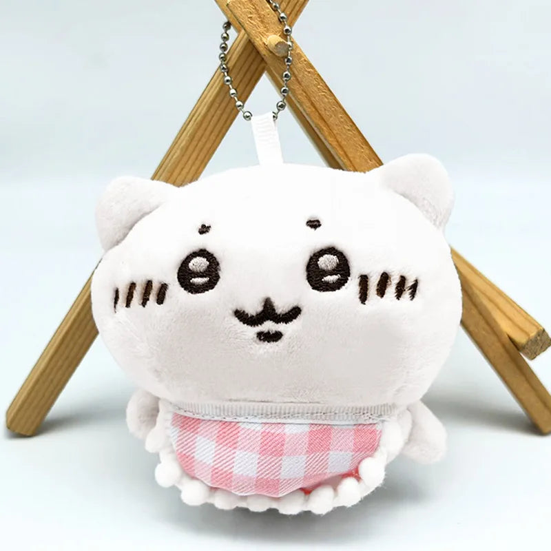 Cute Usagi Plush Doll Paddle Giikawa Backpack Pendant Cartoon Small Eight Keychain Pendant Christmas Gift Super Beautiful Doll