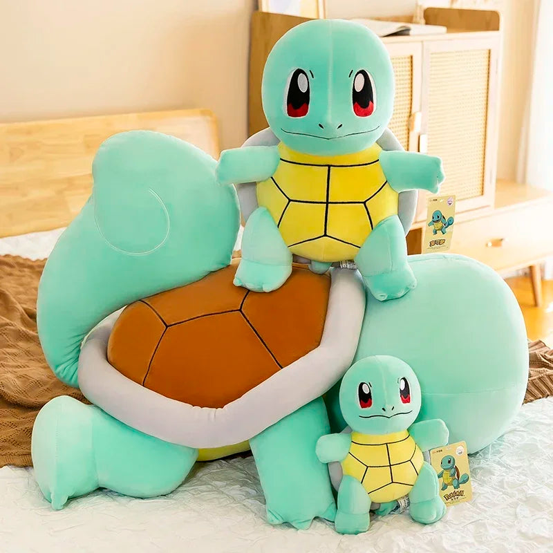 30cm Squirtle Plush Doll Big Size Pokemon Plush Toys Kawaii Stuffed Toys Cute Turtle Pillow Christmas Gift Toys for Boys Girls