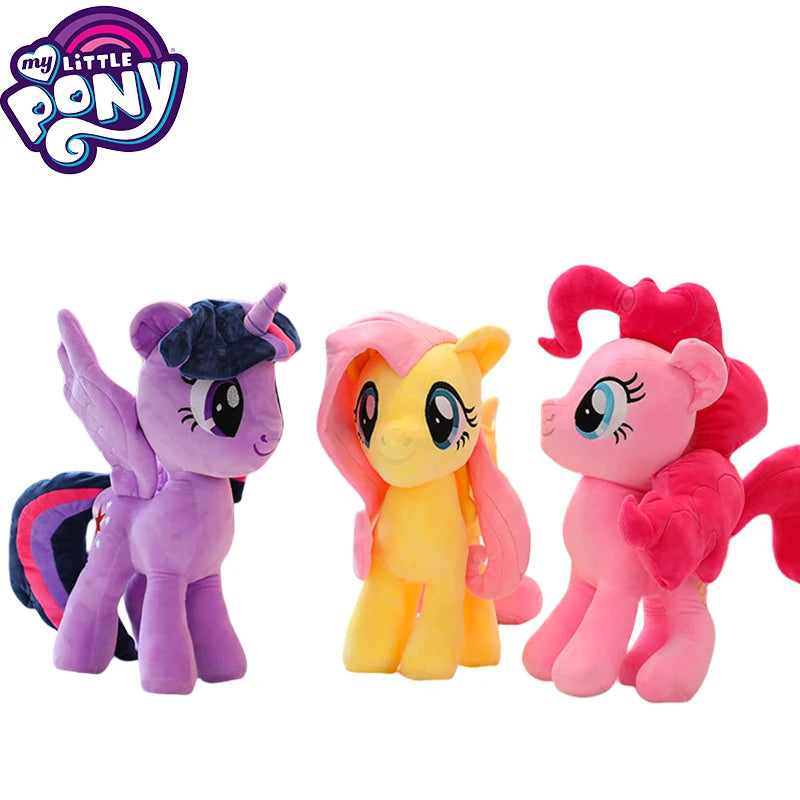 26Cm My Little Pony Plush Toys Anime Friendship Is Magic Plushies Twilight Sparkle Fluttershy Pinkie Pie Soft Kid Birthday Gifts