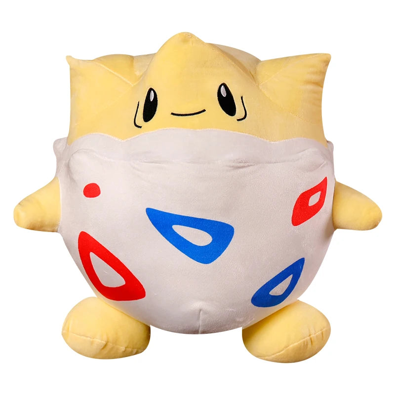 Very Soft Cute Togepi Plush Toy Throw Pillow Back Cushion For Sofa Bed Hug Sleeping Plushies Kawaii Doll Xmas Gifts Girl