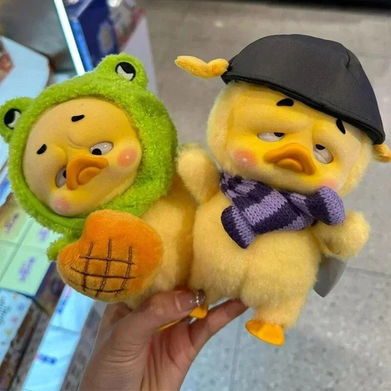 2024 Upsetduck Cute Duck Series Plush Doll Blind Box Toys Kawaii Action Figure Model Dolls Mystery Box Toys Surprise Gifts Girl