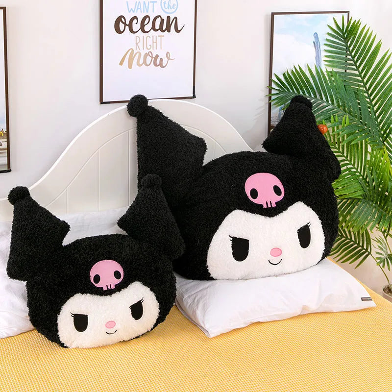 Oversized Kuromi Melody Sanrio Kawaii Super Soft Plush Pillow - Plushy Mart