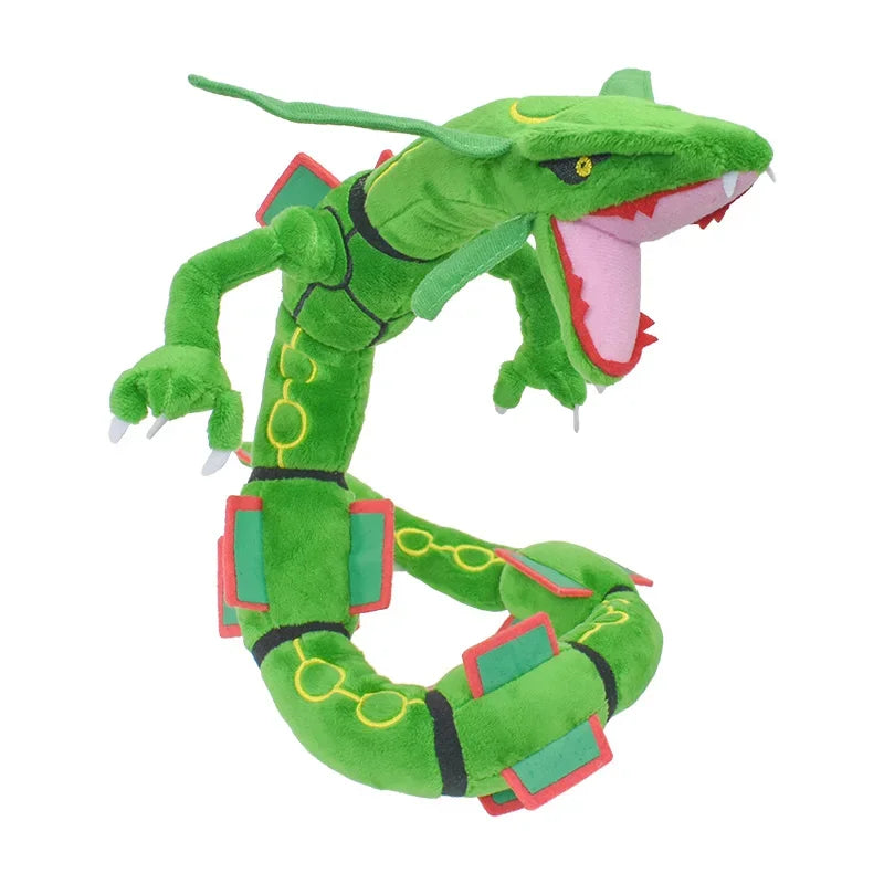 Rayquaza Dragon Green Cotton Soft Stuffed Anime Collectible Plush Toys Gift for Kid 30 Inch artoon Character Toy Great