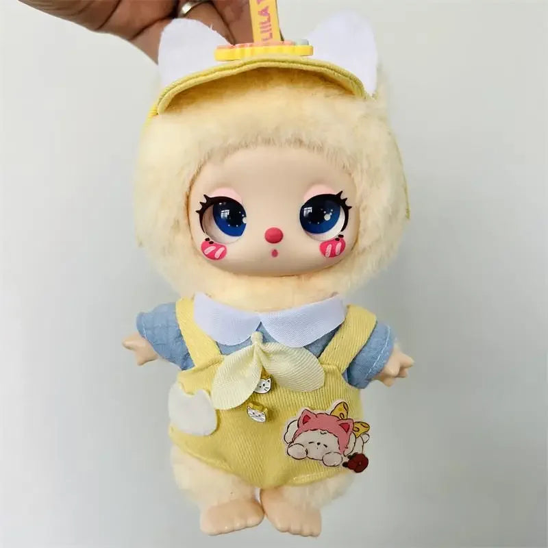 For 17 cm Liila Lucky cat clothes New plush clothing outfit customized Dolls Accessories Cute Decoration