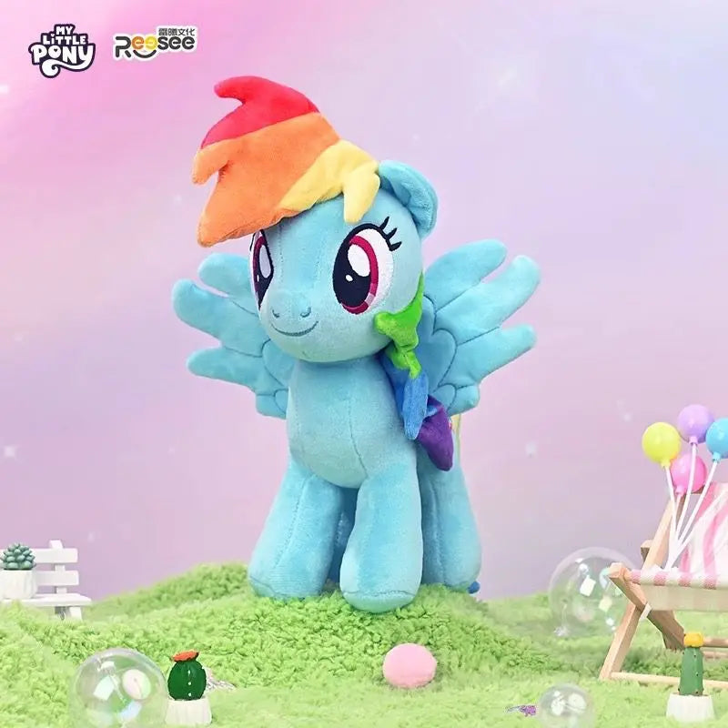 30cm Miniso My Little Pony Toy Stuffed Plush Doll Pinkie Pie Rainbow Dash Movie&TV Unicorn Toys Friendship Is Magic Girl Gift