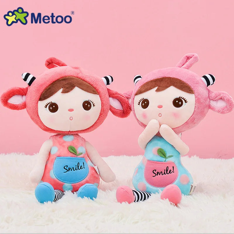 20cm Metoo Doll Plush Sweet Cute Lovely Stuffed Kids Toys for Girls Birthday Christmas Gift Cute Girl Keppel Baby Doll Panda