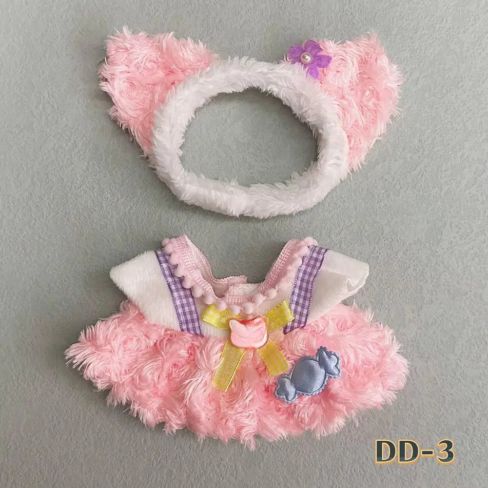 For Nommi /20 cm Cotton Doll Clothing Set Clothing Toy Accessories Clothing Toy Accessories for doll cloth decoration