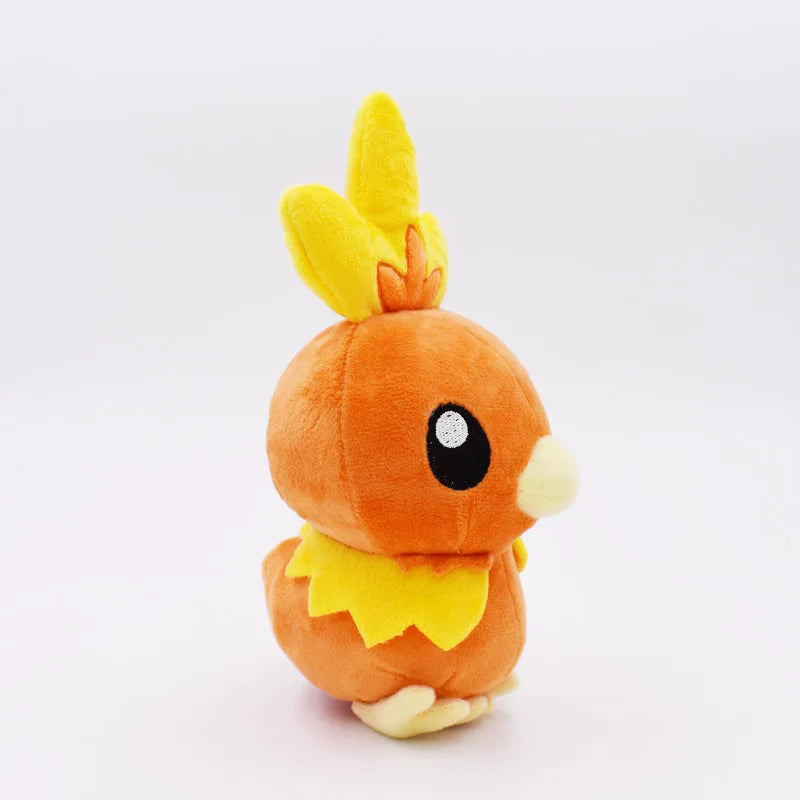 POKEMON 20cm Fire Child Chicken Turkey Flame Chicken Firebird Doll Plush Toy Pocket Monster Plush Toy Children's Plush Toy Festi