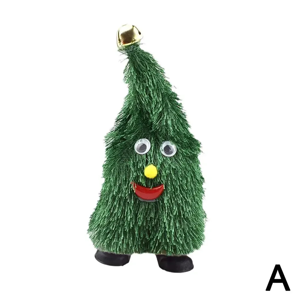 Dancing Christmas Tree Dancing Christmas Tree Plush Toy Interactive Swing Moving Animated Christmas Tree Hat For Toddler Ki A9o1