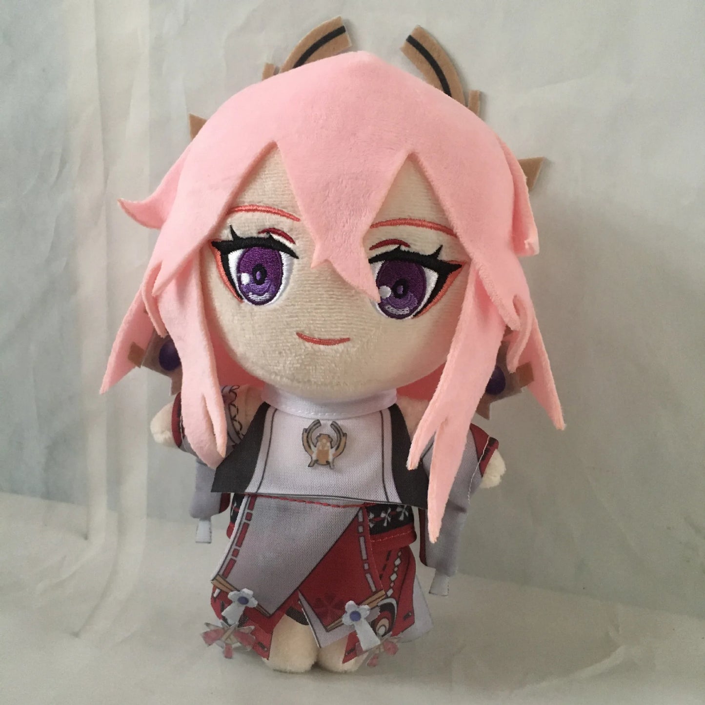 Fast Delivery 20cm Genshin Impact Ayato Sayu Doll Stuffed Anime Plush Toy Kazuha Yae Miko Scaramouche Cosplay Props Plushies