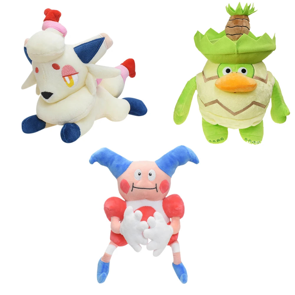 Pokemon Plush Toy Zorua Ludicolo Mr.Mime Koffing Snivy Emolga Raichu Pidgeotto Soft Stuffed Animal Doll Abra Flygon Turtonator