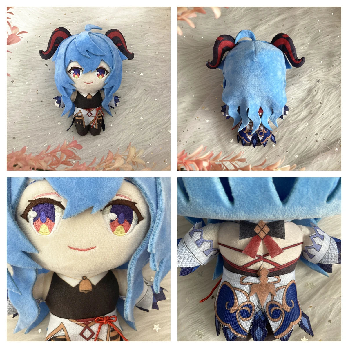 Fast Delivery 20cm Genshin Impact Ayato Sayu Doll Stuffed Anime Plush Toy Kazuha Yae Miko Scaramouche Cosplay Props Plushies