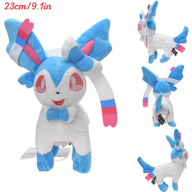 19 Styles Pokemon Plush Toys Eevee Vaporeon Leafeon Umbreon Sylveon Espeon Glaceon Flareon Jolteon Stuffed Animal Peluche Dolls