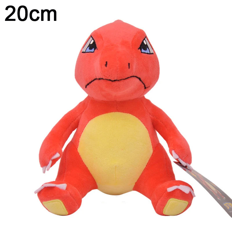 Large Oversized Pokemon Sleeping Salamander Plush Doll Super Fire-breathing Dragon Salamander Plush Toy Christmas Birthday Gift