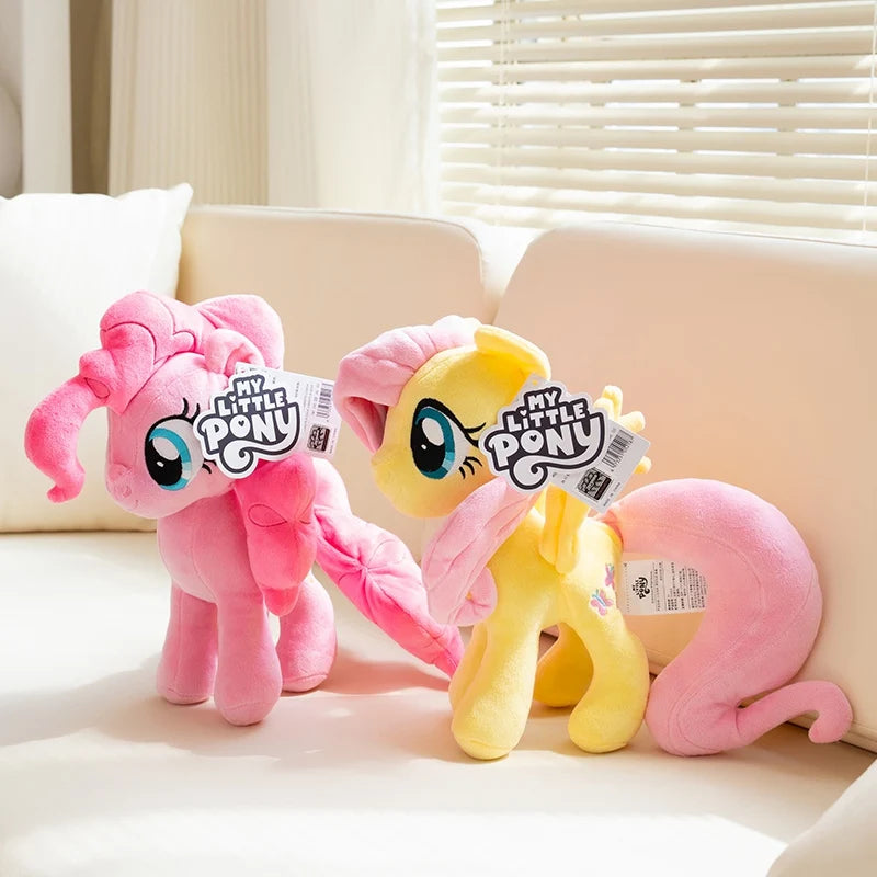 Original 30cm My Little Pony Plush Toy Cute Stuffed Anime Ponies Plushies Fluttershy Rainbow Dash Plushies Doll Gifts Girl