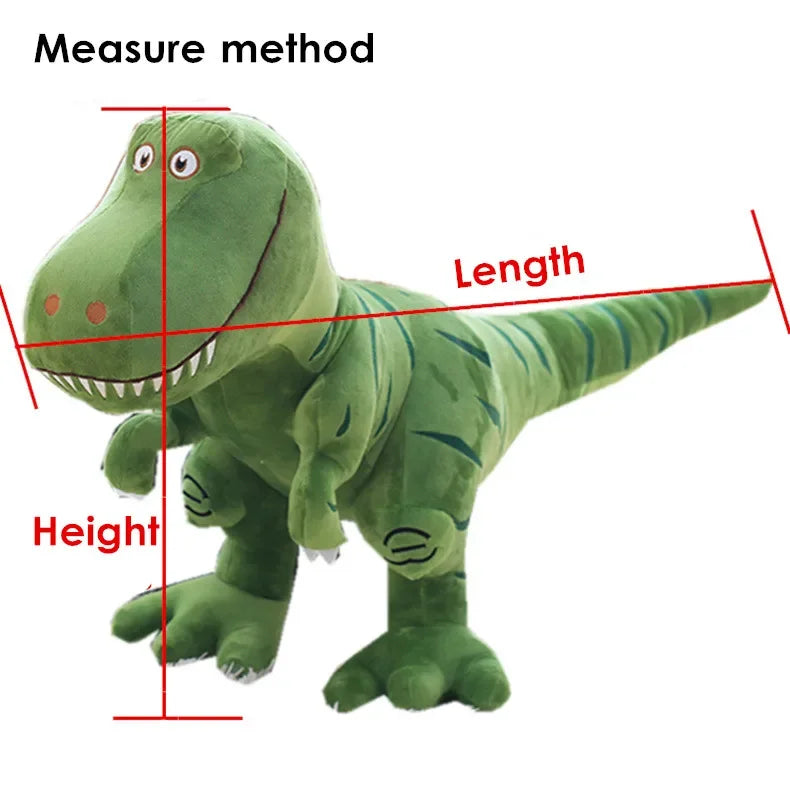 1pc 40-100cm New Dinosaur Plush Toys Cartoon Tyrannosaurus Cute Stuffed Dolls for Kids Children Boys Birthday Gift