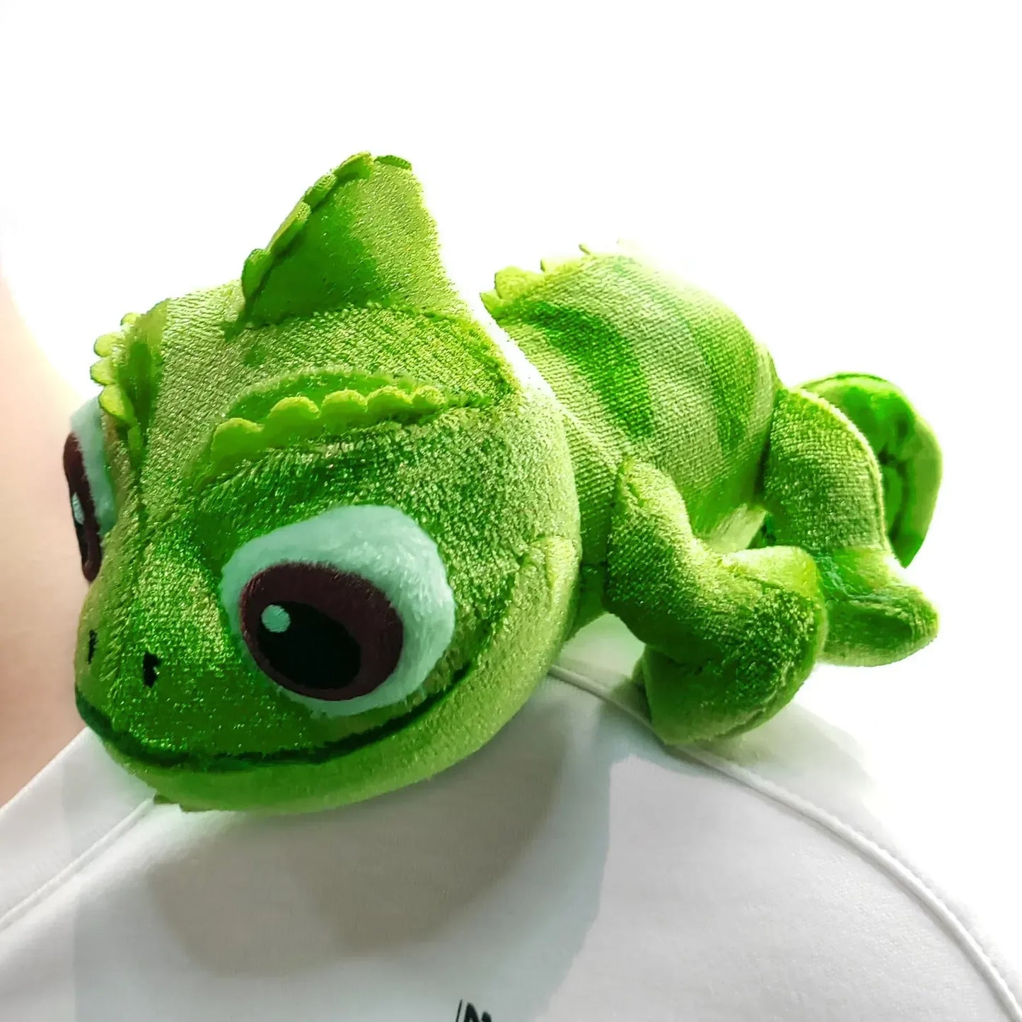 Disney Pascal Rapunzel Chameleon Plush Dolls 15cm Pascal Stuffed Animals Plush Doll Pascal Rapunzel Shoulder Plush Toys Kids Gif