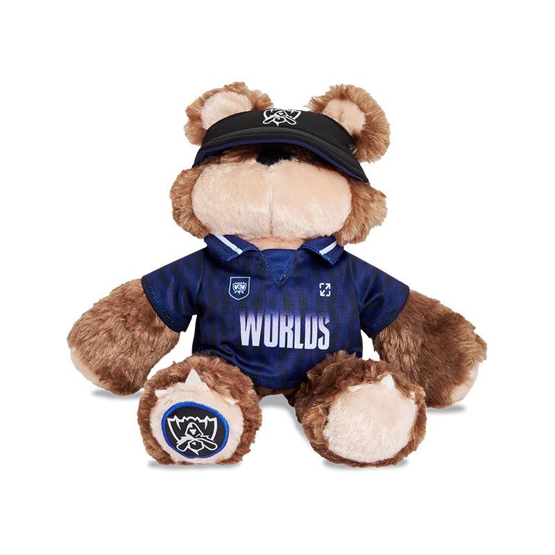 League of Legends Global Finals Tiber Bear Plush Doll S14 Game Esports Peripheral Gift LPL Tibers Annie a birthday present