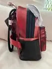 Disney Scarlet Witch Wanda Mini Backpack Wanda Scarlet Witch Backpack Red Metallic Cosplay