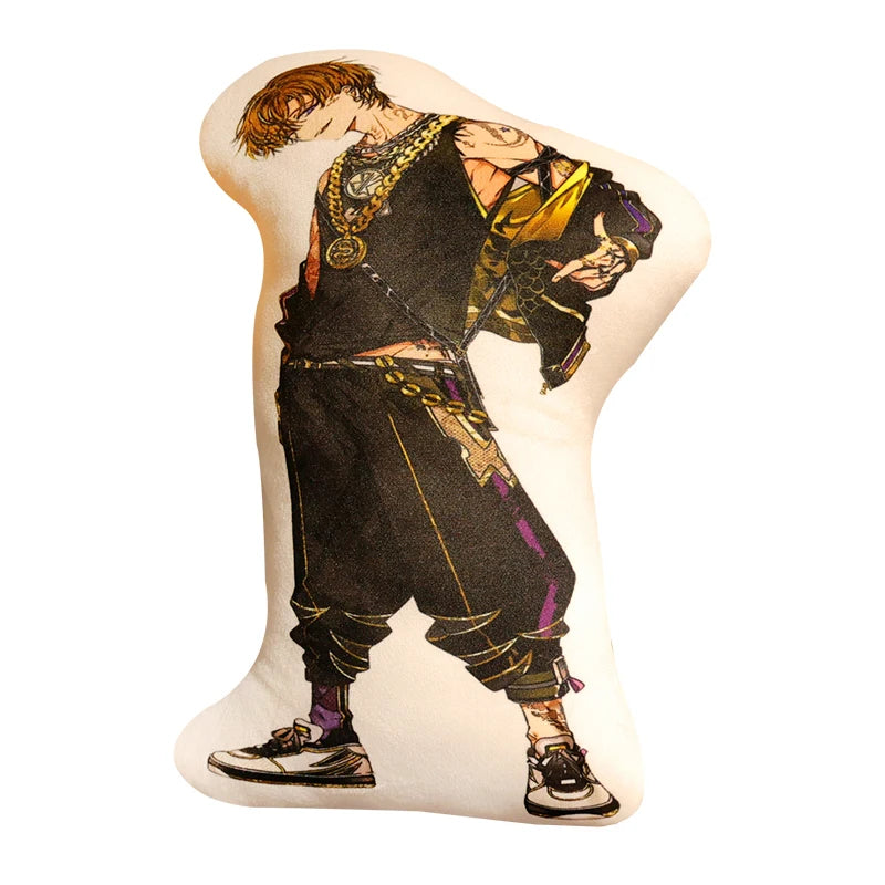 Paradox Live Pillow Double Sided Printing Back Cushion HIP HOP Cartoon Rapper Plush Toy Naoakira Yohei Kanata Nayuta Plushies