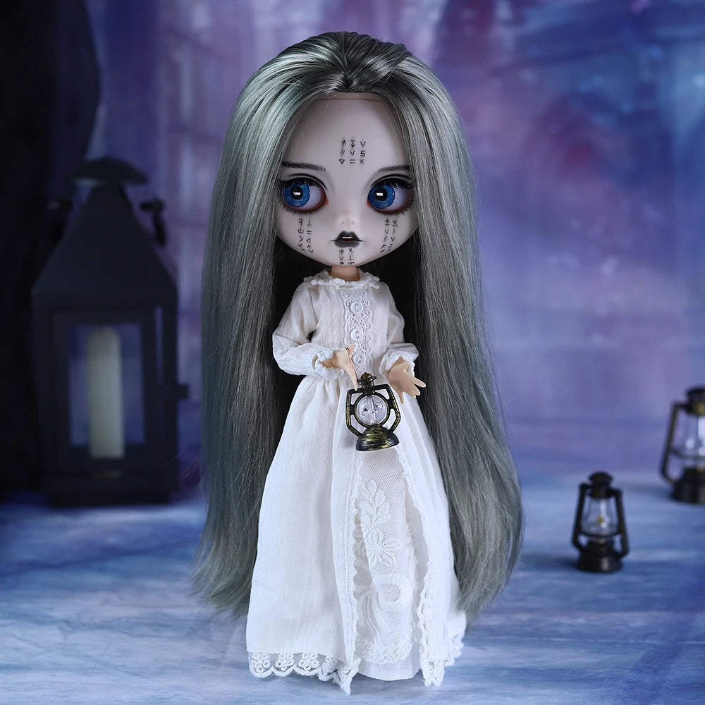 ICY DBS Blyth 1/6 doll hand-painted set ritual shape dark style black eyelids long eyelashes sleepy eyes doll set SD